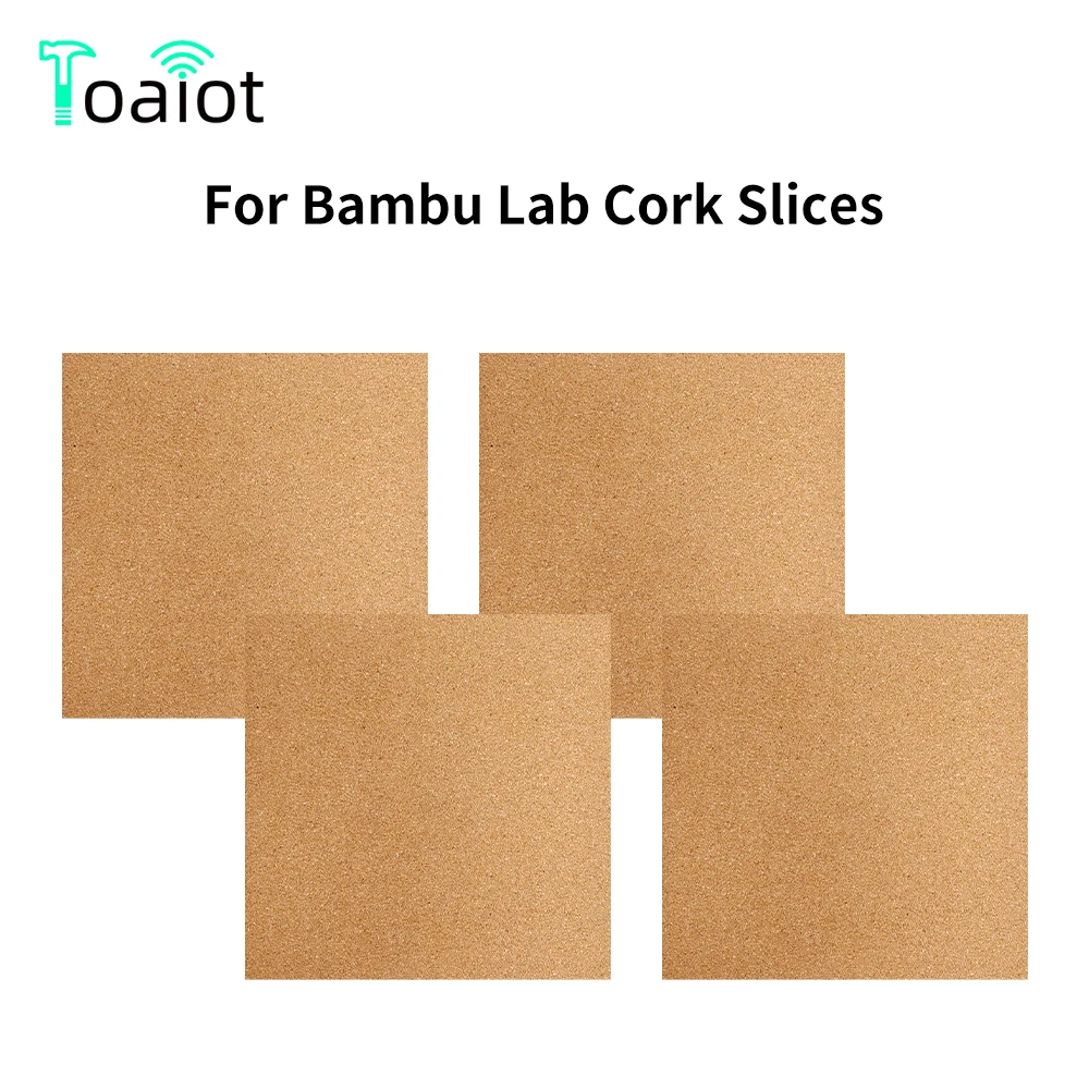 

Для лабораторных пробковых ломтиков Bambu 300x300 мм, легкая резка, резьба по своему желанию, без заусенцев, аксессуары для 3D-принтеров