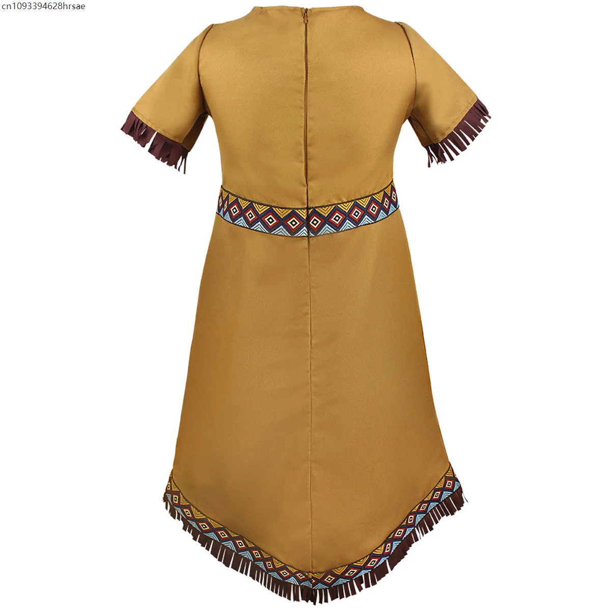 コスプレインド王女の衣装キッズガールズハントレスコスチュームクリスマスハロウィンパーティーマルディグラファンシードレス