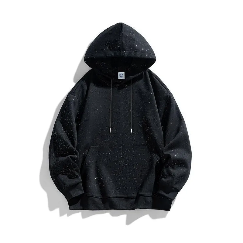 

Men's Casual Hoodie Stars Print Comfortable Fit Sweatshirt Fashionable Streetwear Outerwear Spring Summer Autumn Seasonal