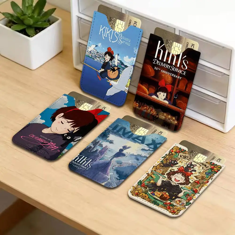 K-Kikis D-Delivery S-Service Movie Cartoon Card Protect Credit Bank Card Holder Case Wallet Protector for Men Travel Shopping