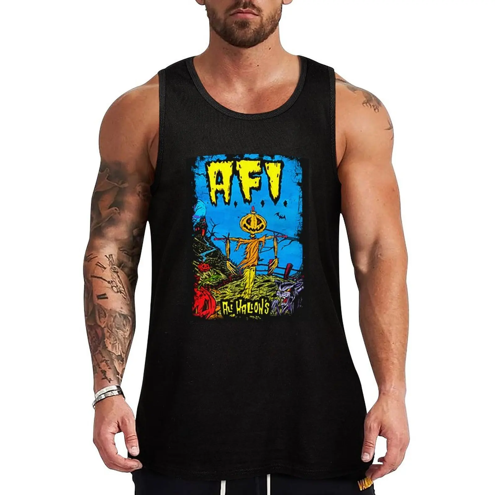 

Af4 Tank Top gym t-shirts man Men's tops men clothings gym shirt men