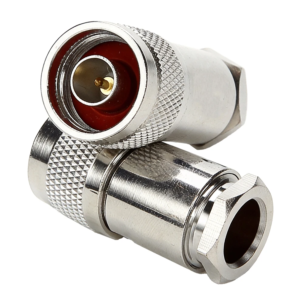 Image of N-Stecker L16 HF-Koaxialstecker, Klemm-Typ für 50-52-7DFB RG8 LMR400 RG213 Kabel, Zuverlässige Signalübertragung