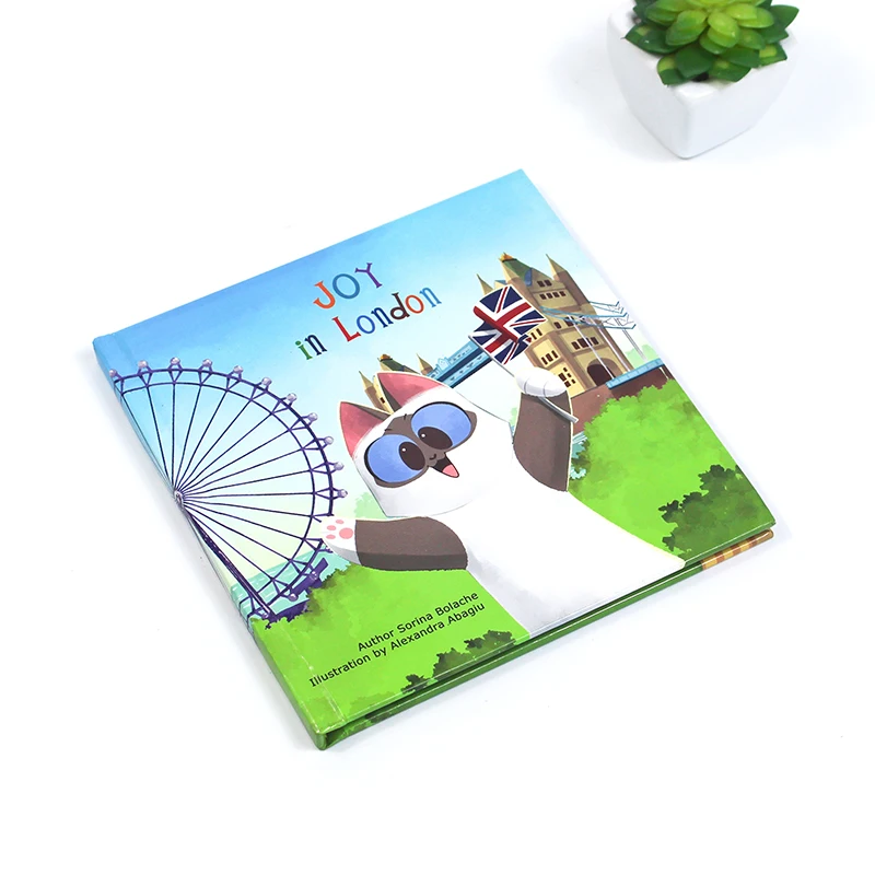 Print On Demand Hardcover Children Book High Quality Board Book Small MOQ Customized Printing Factory Price