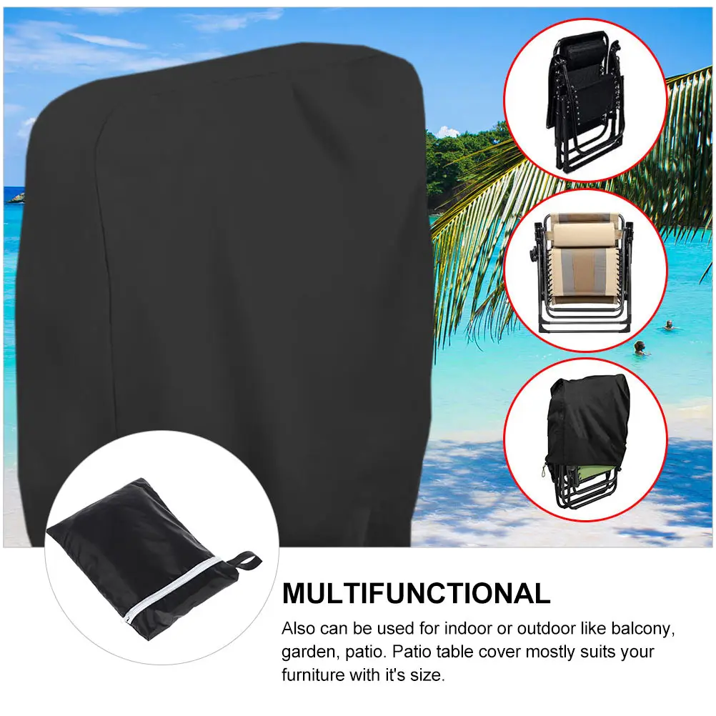 

Dust Cover Furniture 210 Oxford Cloth Waterproof Outdoor Patio Table Chair Protector against Stains Scratches Foldable Garden
