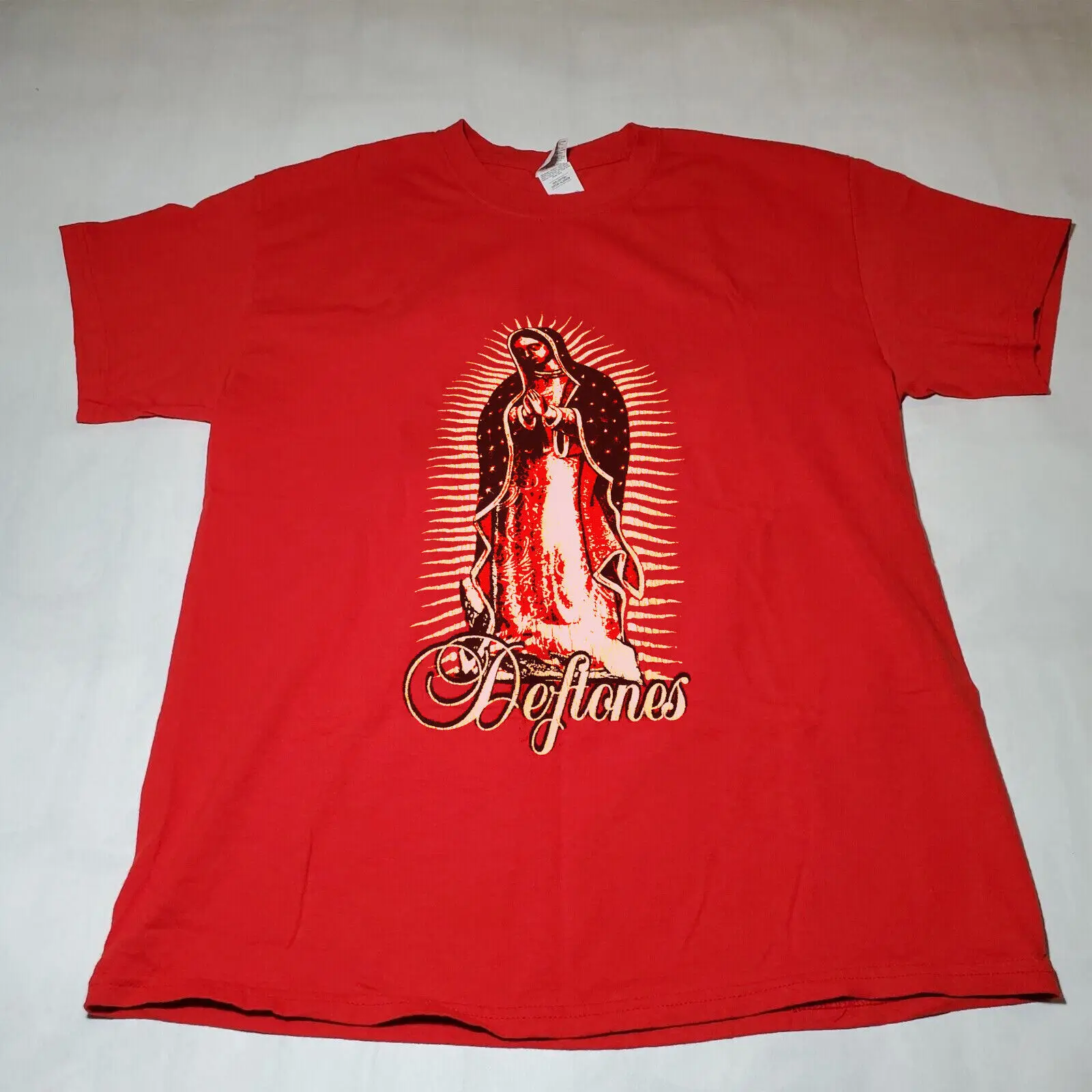 Deftones Virgin Mary Shirt Alt Rock Post Punk Art Metal