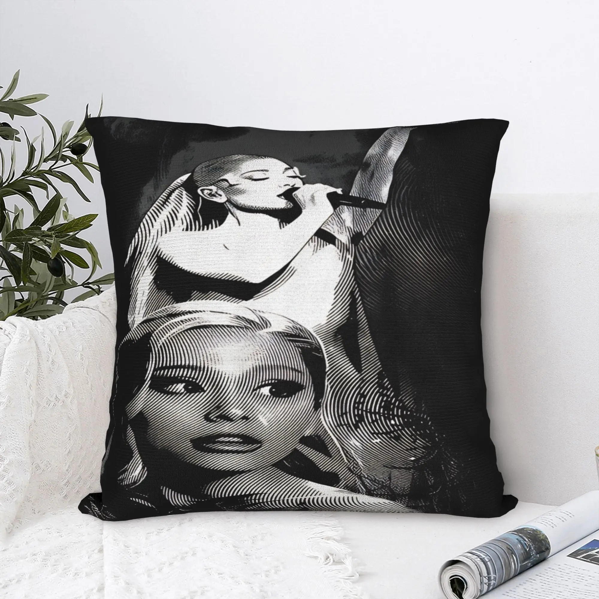 Pillow Cover Arianas Grande   Kawaii Pillow Case For Wedding Party Home Decor Pillowcases