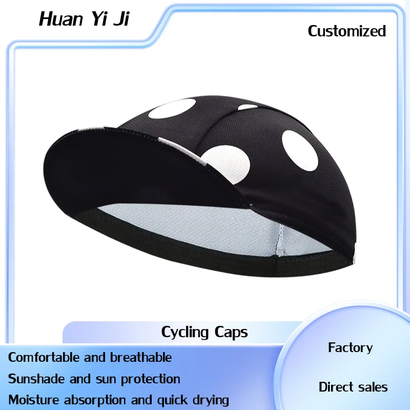 

Quick drying Sunshade Bicycle Caps Breathable Cycling Caps Sports Outdoor Bicycle Hat Customized