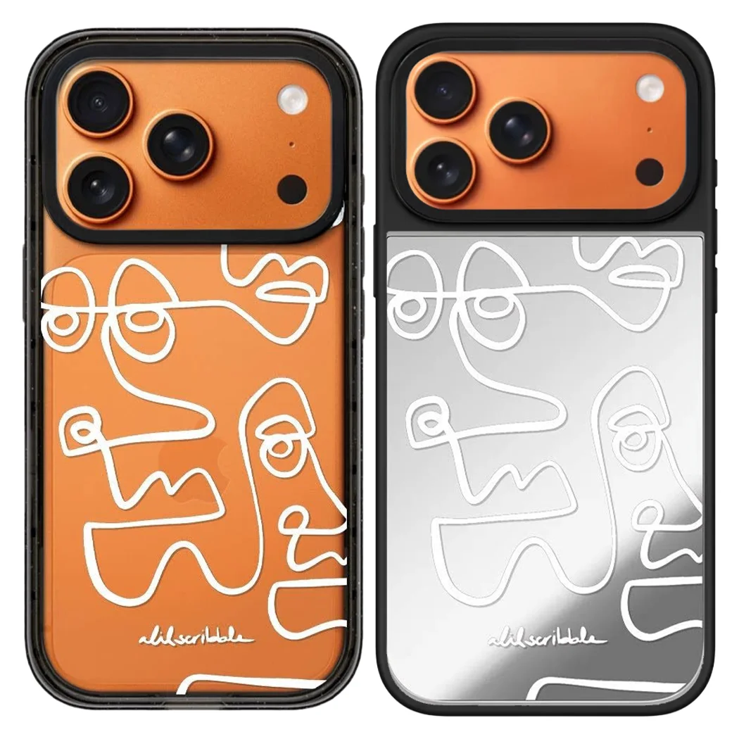 

603274 Acrylic / Mirror Magnetic Case: Compatible with IPhone 17 16 15 14 13 12 Pro Max 17 Air