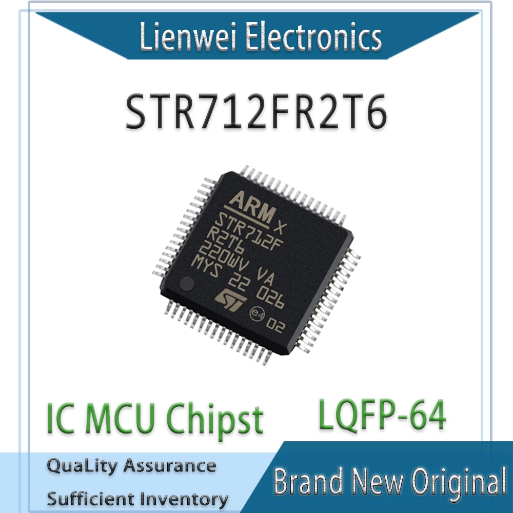 

100% New Original STR712FR2T6 IC MCU Chipset LQFP-64