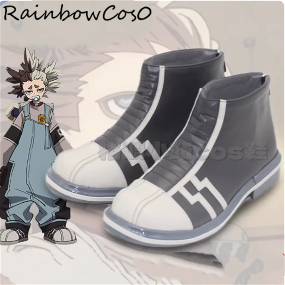 

Dia Gachiakuta Cosplay Shoes Boots Game Anime Halloween Christmas RainbowCos0 W5588