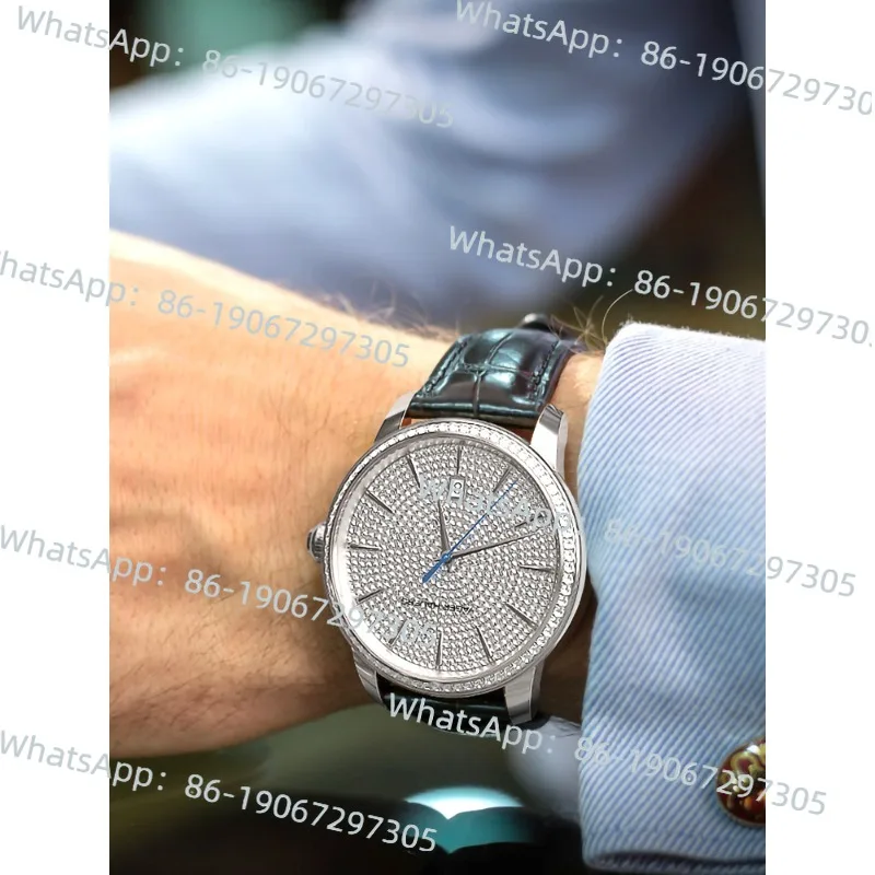 

Original and genuine watch men's mechanical watch, fully automatic real diamond gypsy business waterproof men's watch