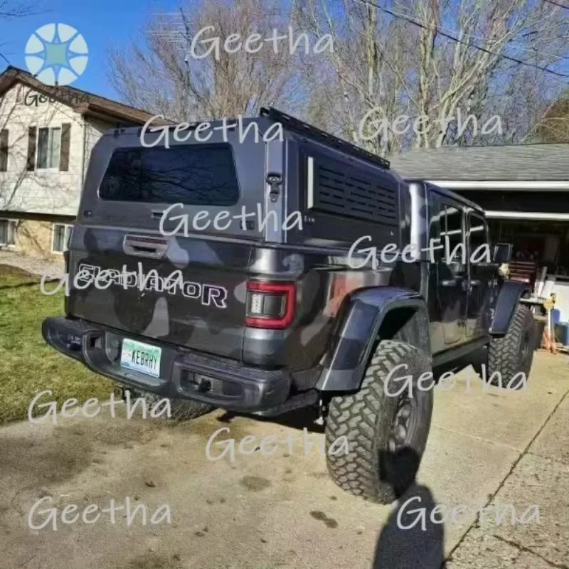 

Aluminum Alloy Material Deluxe Edition Pickup Canopy Truck Topper for Jeep Gladiator Bulk Stock