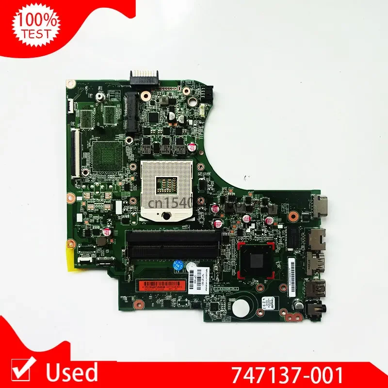 

Used Laptop Motherboard 747137-001 747137-501 For HP Probook 15-D 250 G2 HM76 SLJ8E Mainboard 010194G00-J09-G