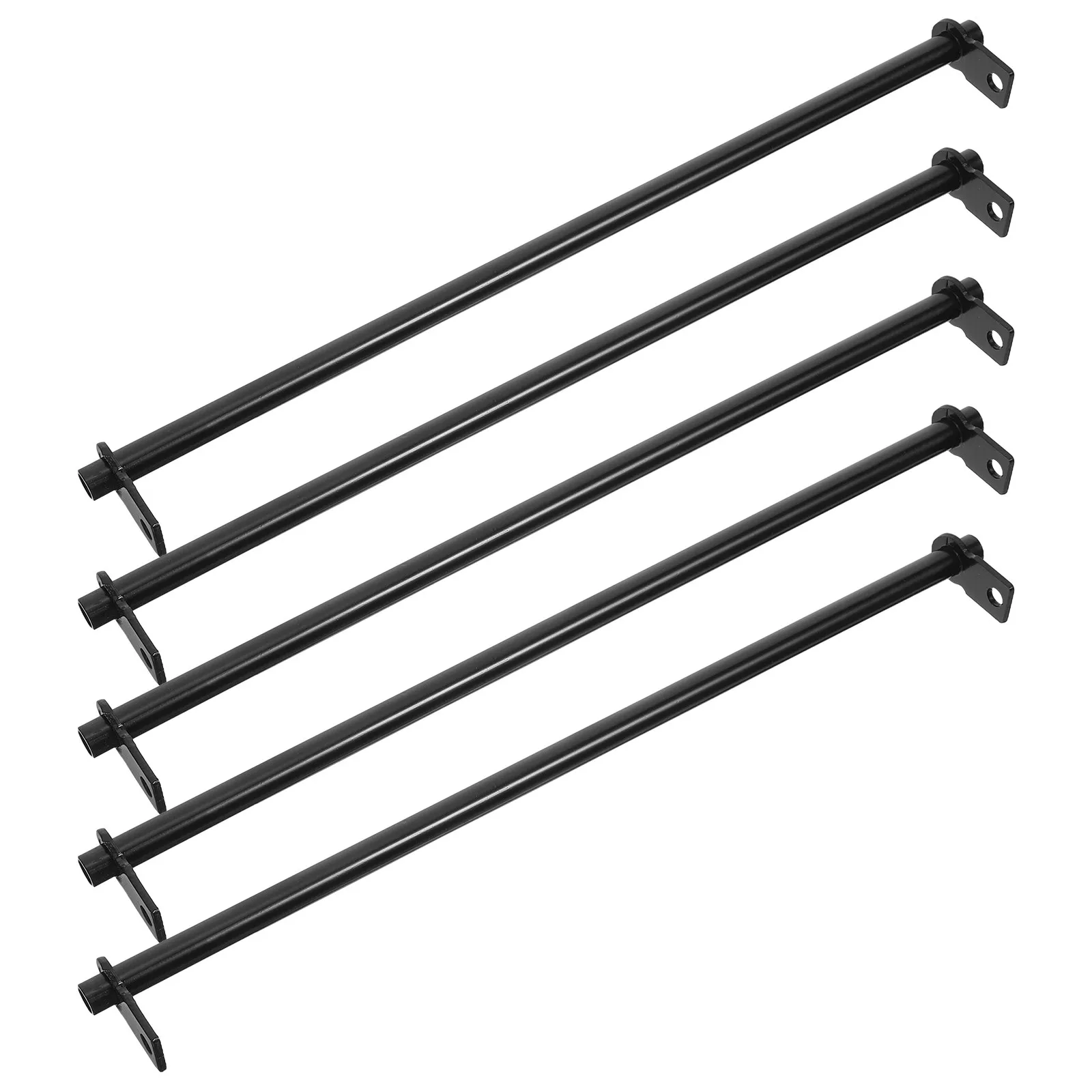 5Pcs Hanging File Folder Rails Double-End Metal Rods 10 Inch Desk Drawer Organizer Replacement Parts Filing Cabinet Support Bars