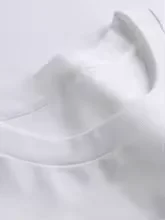 المرأة الصيف القطن تي شيرت الأبجدية زهرة قميص أزياء مطبوعة نمط تي شيرت العلامة التجارية عالية الجودة قصيرة الأكمام أعلى #3