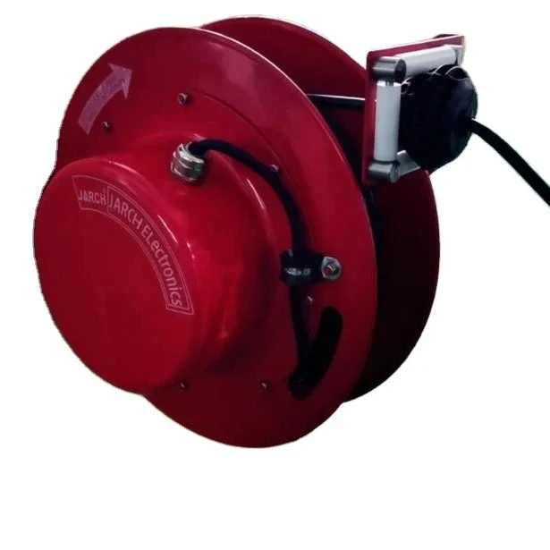 Steel retractable wall mount garden water hose reel manufacturer cable reel