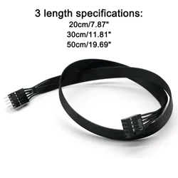 20cm/30cm/50cm USB 2.0 Motherboard Extension Cable 9Pin Male to Female Connector Cable for PC DIY