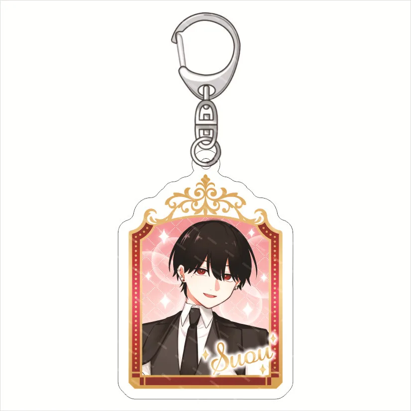 New Anime  keyring How I Attended an All-Guy's Mixer Acrylic Keychain Fuji Suou Kohaku figuras de anime friends  birthday gift