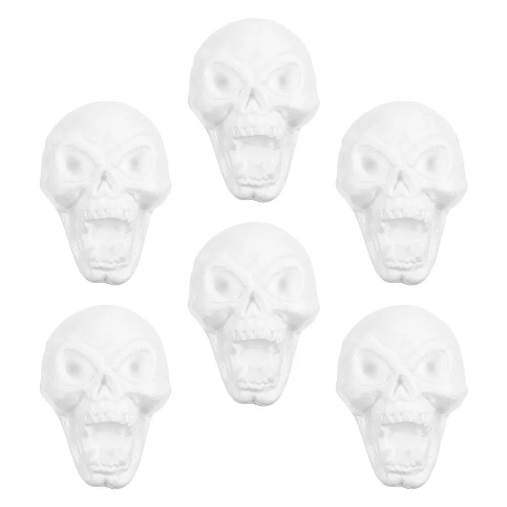 6 قطع من مشغولات البوليسترين الرغوية سهلة الطلاء، غراء ملون مثالي للأطفال، مشاريع تعليمية إبداعية، ديكور شتوي للعام الجديد #4