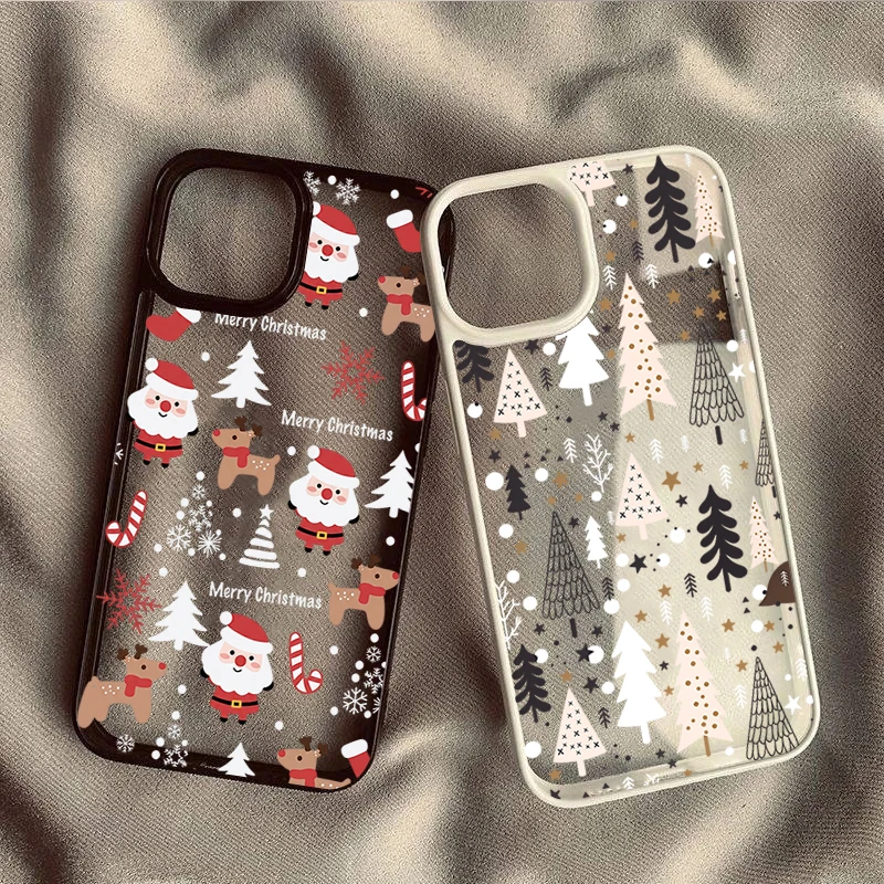 Christmas Tree Santa Claus Phone Case For Samsung Galaxy A06 A16 A36 A56 A55 A54 A35 A34 S26 S25 Plus S24 Ultra S23 FE Cover - view 5