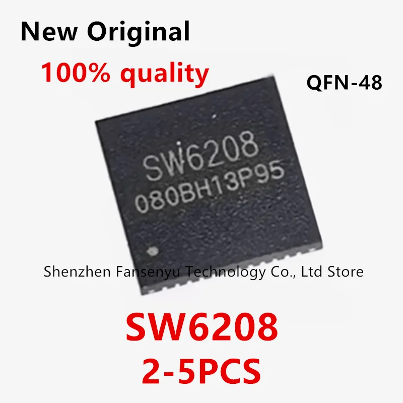 

(2-5piece)100% New SW6208 QFN-48 Chipset