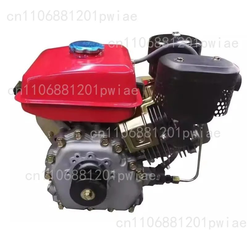 Small single-cylinder diesel engine horizontal air-cooled engine 170F direct injection  tractor agricultural electric