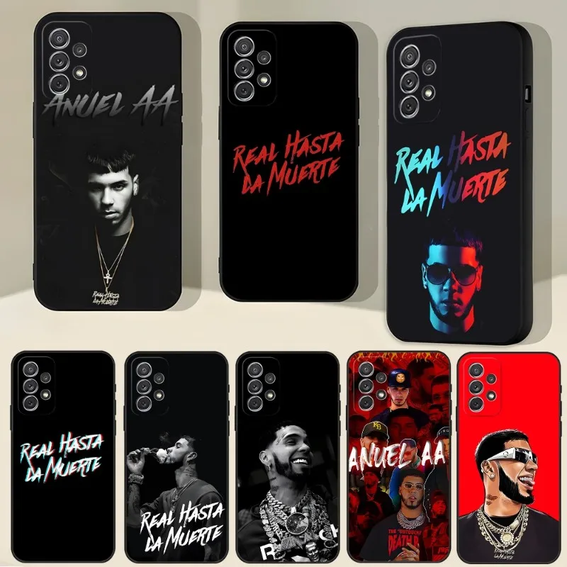 Rapper Anuel AA Phone Case For Samsung Galaxy A13 A52 A53 A73 A32 A51 A23 A22 A12 A02s A20e A40 A50 A21 A72 A70 Cover