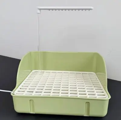 

Automatic Tub Compact Circulating Water Shower For Parrot Pet Indoor Bathing Space Saving Easy Clean Interactive Pet Bath Tub