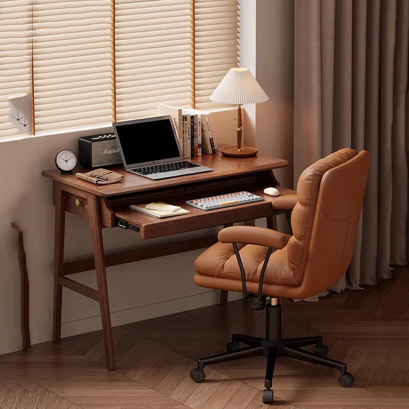 Wall Table Students Computer Desks Storage Setup Standing Shelves Computer Desks Reading Keyboard Escritorios Library Furniture