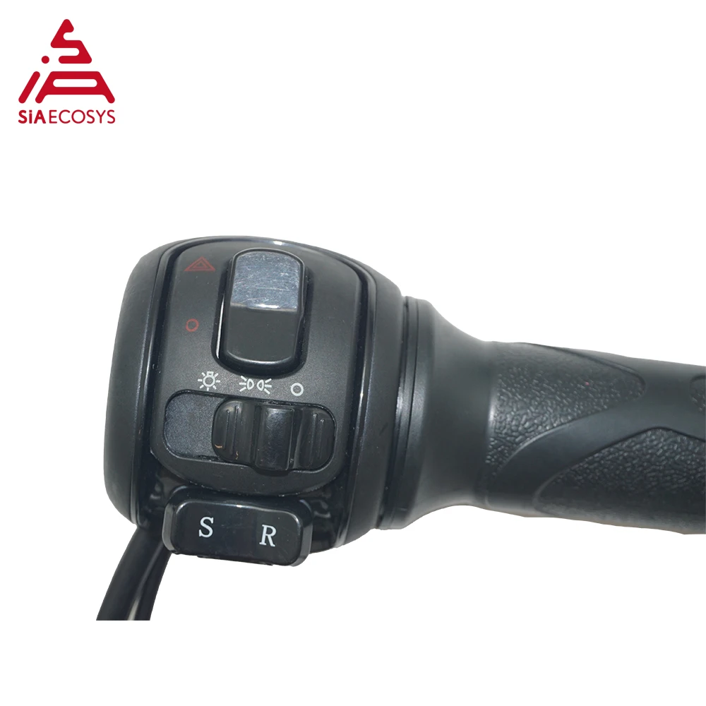 SiAECOSYS K126 Acceleratore con interruttore combinato adatto per motociclette elettriche