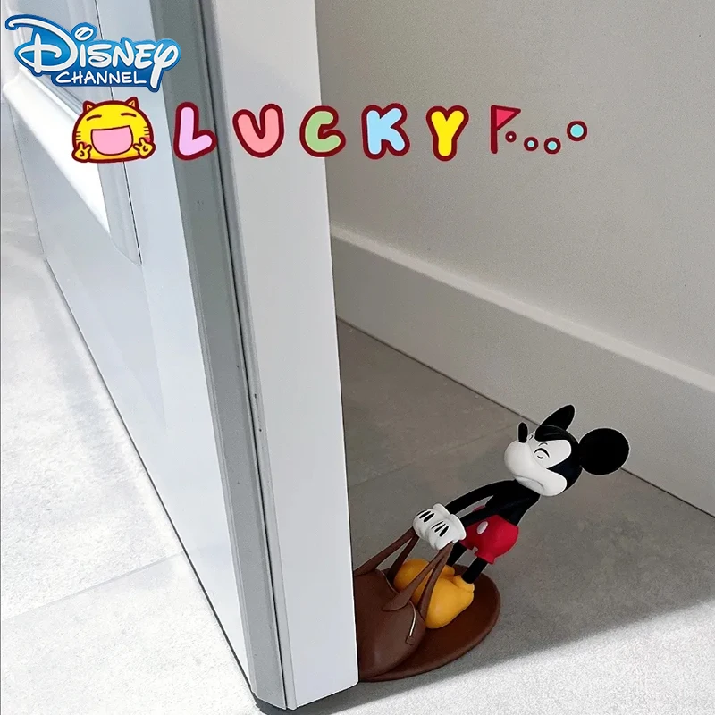 

Disney Mickey Mouse Karmen Device Cartoon Funny Door Stopper Cute Desktop Decorations Creativity Party Gift