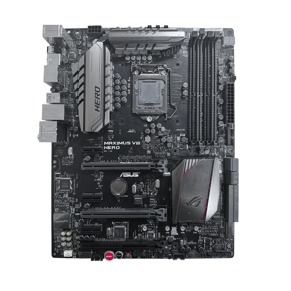 اللوحة الأم ASUS MAXIMUS VIII HERO LGA 1151 Intel Z170 تدعم i3-6100 7300 7500 7700 6700 6500 وحدة المعالجة المركزية ATX DDR4 64GB M.2