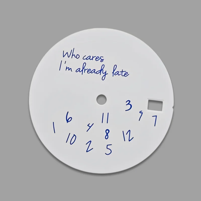 

28.5mm NH35 dial Suitable for NH35/NH36 movement watch modification parts