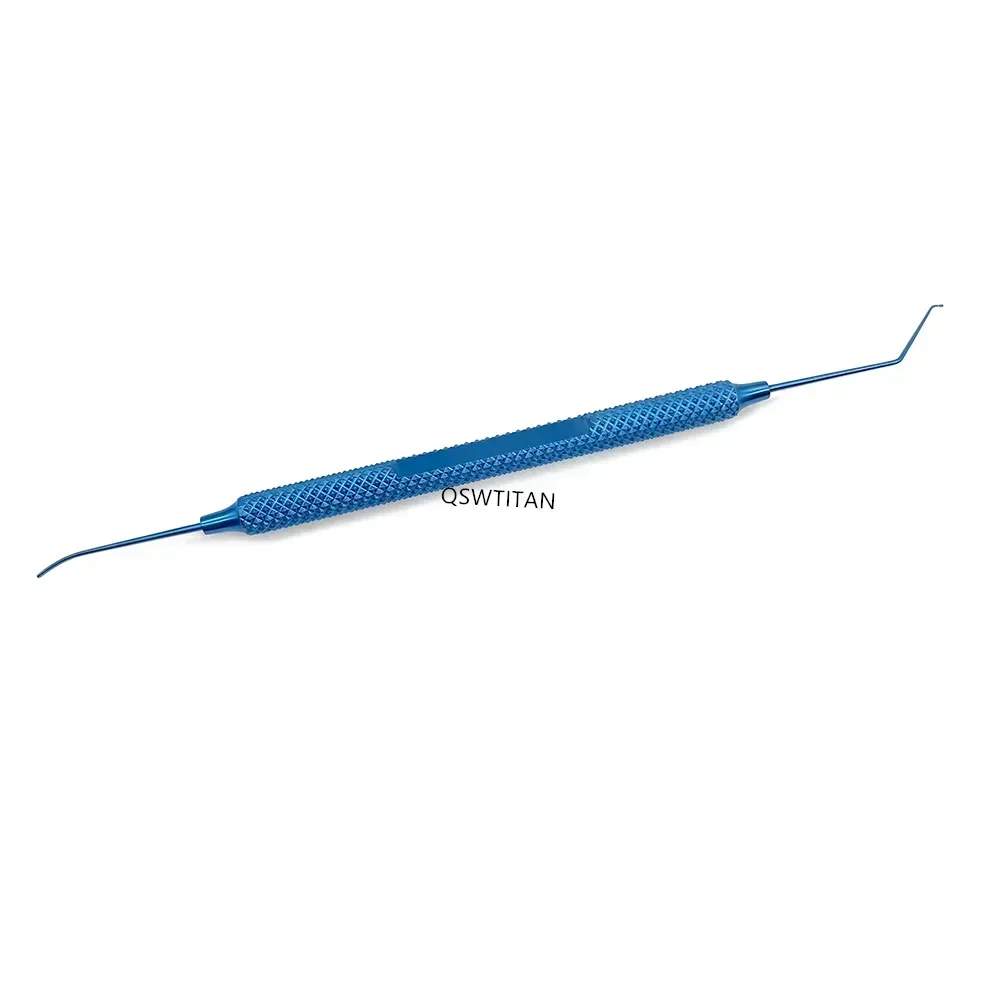 Double-ended Hook Titanium Intracapsular Manipulator Sinskey Nucleus Spatula Ophthalmic Instrument