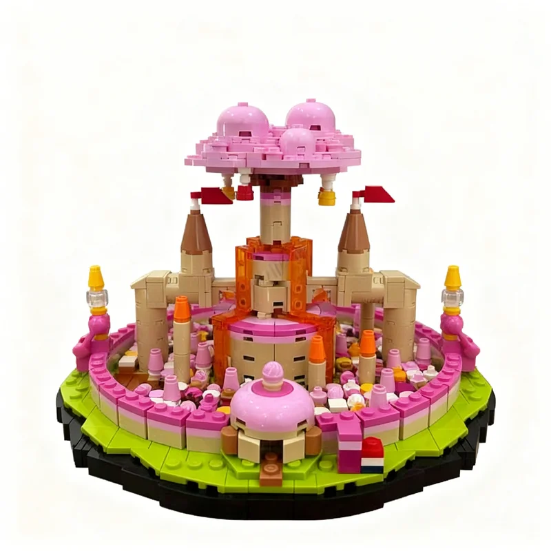 1121PCS MOC Miniature Historic Landmark Structure Model Architecture Home Decorative Building Blocks Detailed Exhibit Toy Gift