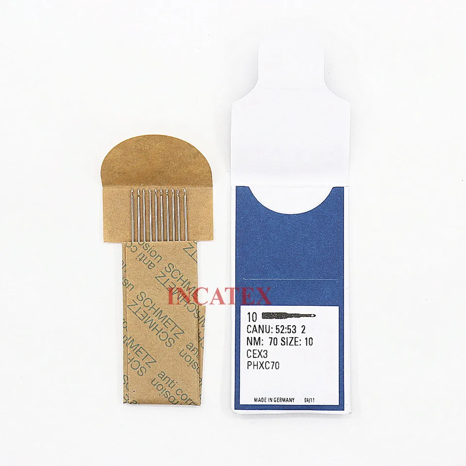 メイルセンジュ　3箱(90本) 10 Pcs Genuine Schmetz Chenille Embroidery Needle CEX3 PHXC70 Nm