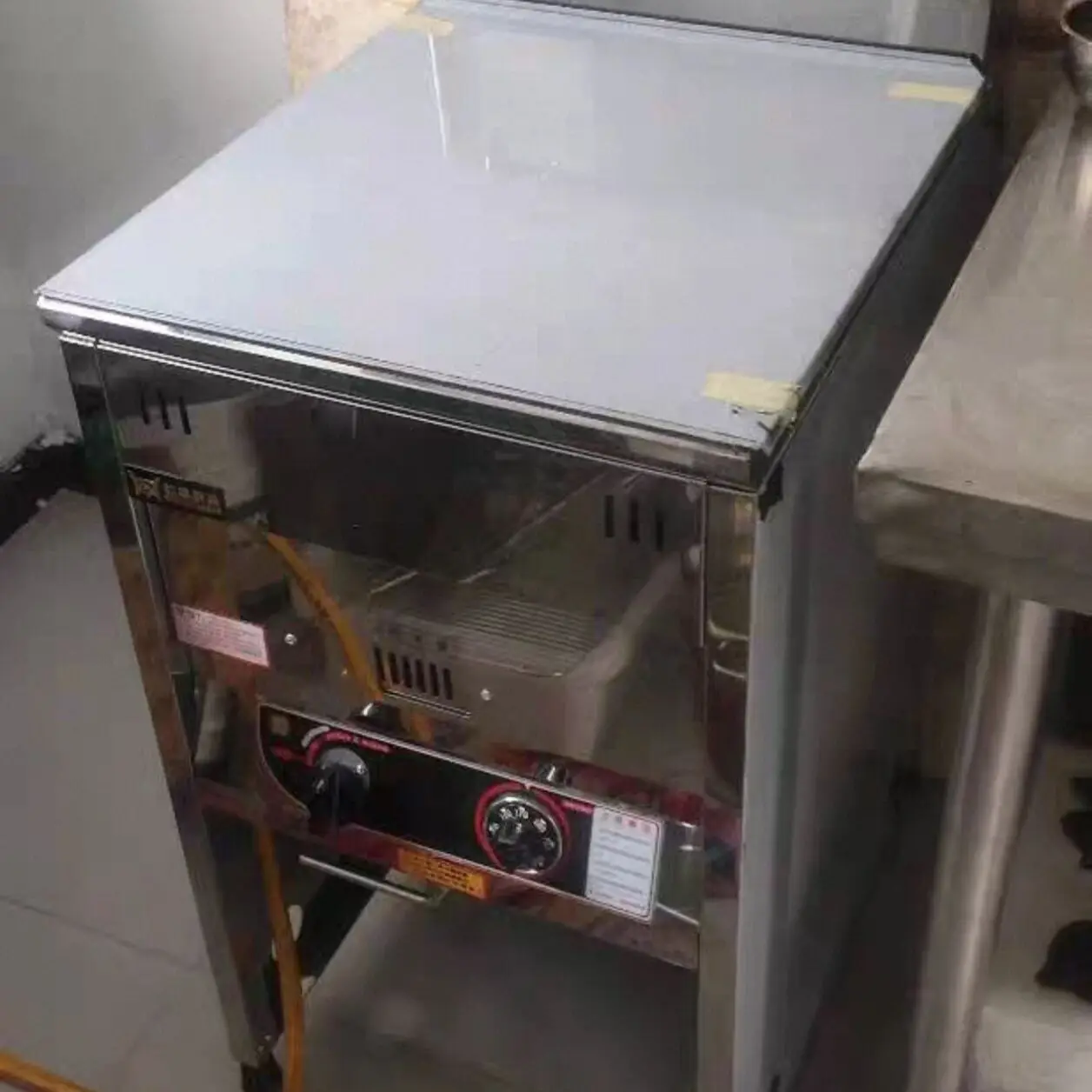 Electric Pressure Fryer Machine Vertical Gas Temperature Controlled Commercial Deep Crispy Fried Manufacturer Chicken Frying