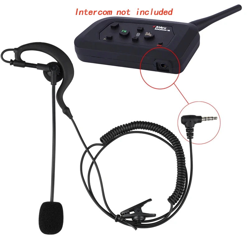 ฟุตบอลผู้ตัดสินผู้พิพากษาอนุญาโตตุลาการผู้ตัดสินจักรยาน Conference หูฟังหูฟังสําหรับ V4 V6 FBIM Goref ชุดหูฟังหมวกนิรภัย