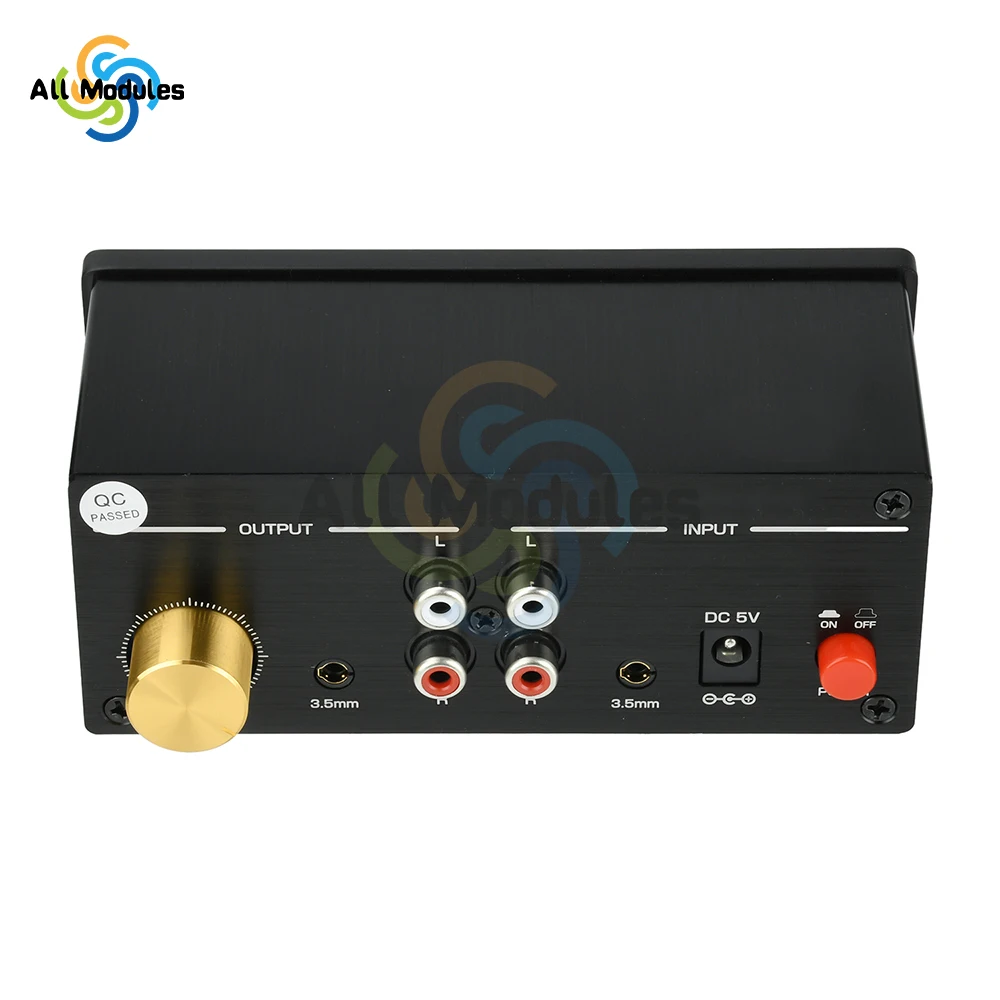 

XZ-U6 DC 5V Audio VU Meter Signal Level Meter with 3.5mm & RCA Connectors for Professional Audio Monitoring
