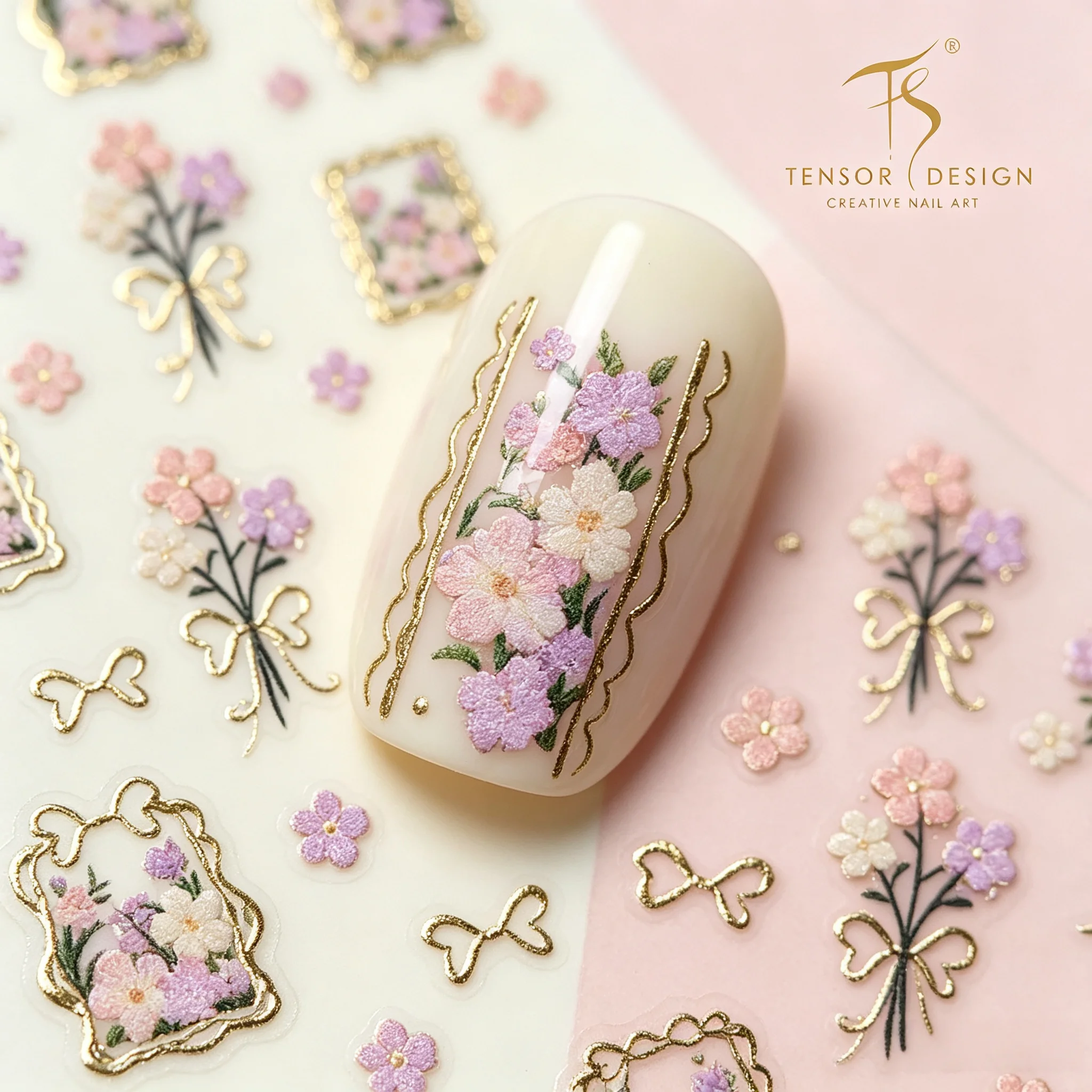 Autocollants pour ongles TENSO - Nail Art Elegan avis et prix