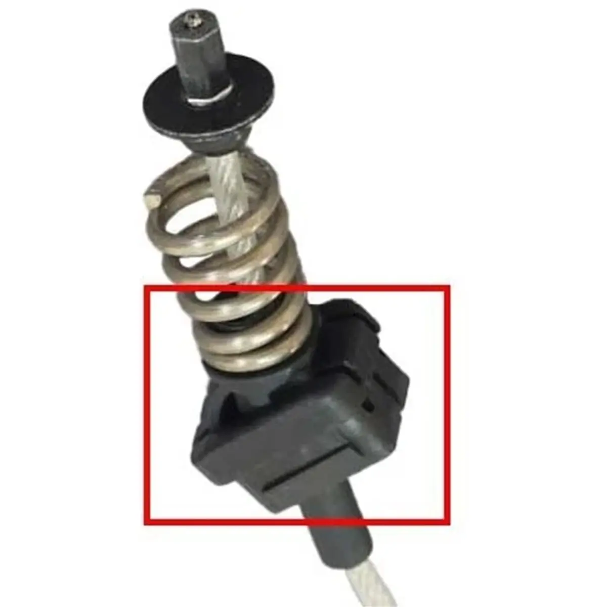 #95Y Throttle Cable Clip,ACCELERATOR CABLE SPRING CLIP for Mercedes Benz W124 W129 (Black)