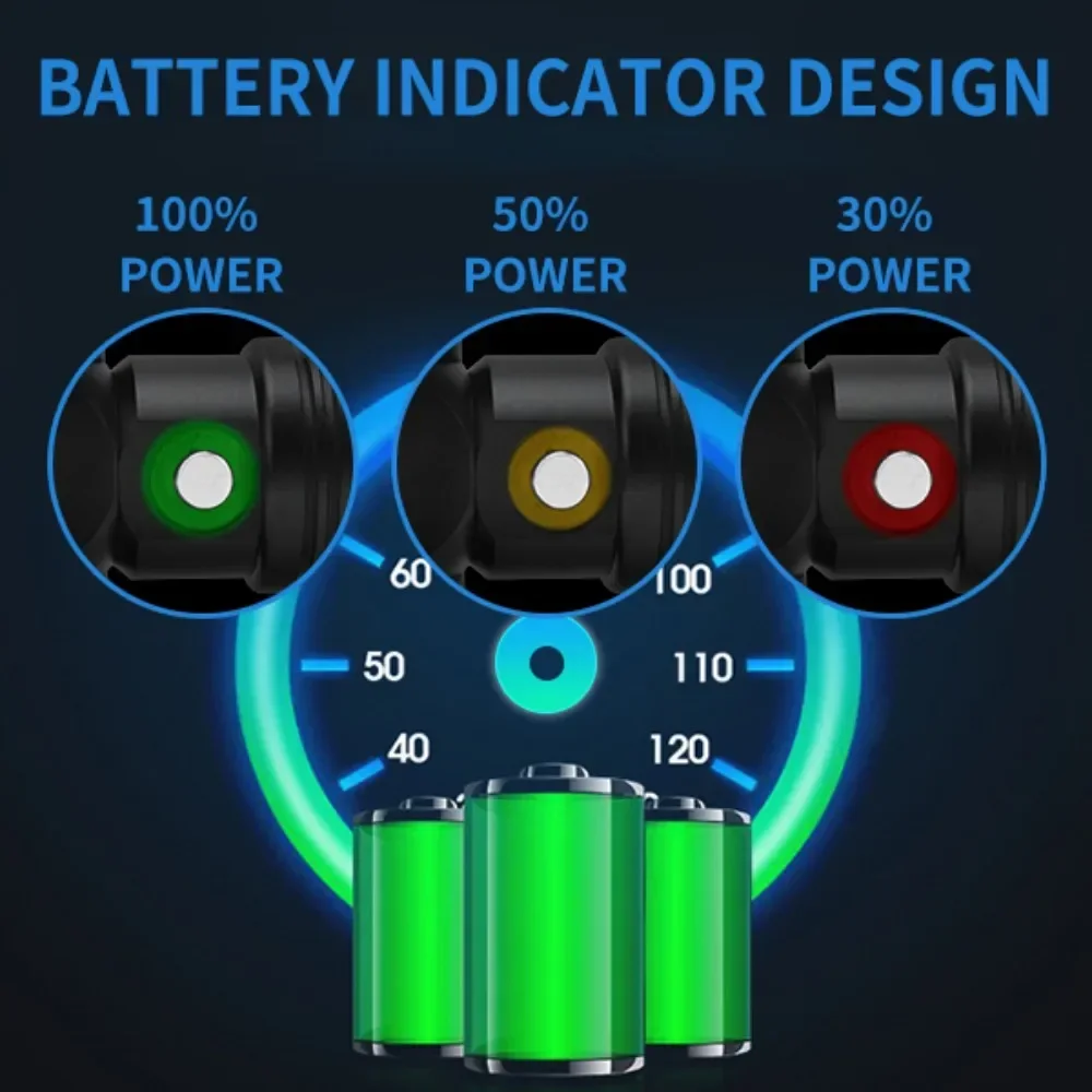 BORUiT B14 1200LM LED Scuba Diving Headlamp IPX8 Waterproof Underwater 60M Headlight 3-Mode Use 18650 Battery Diving Light