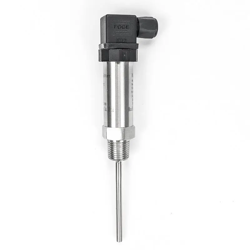 He Siman transmisor de temperatura integrado 4-20ma salida plug-in resistencia térmica pt100 sensor de temperatura