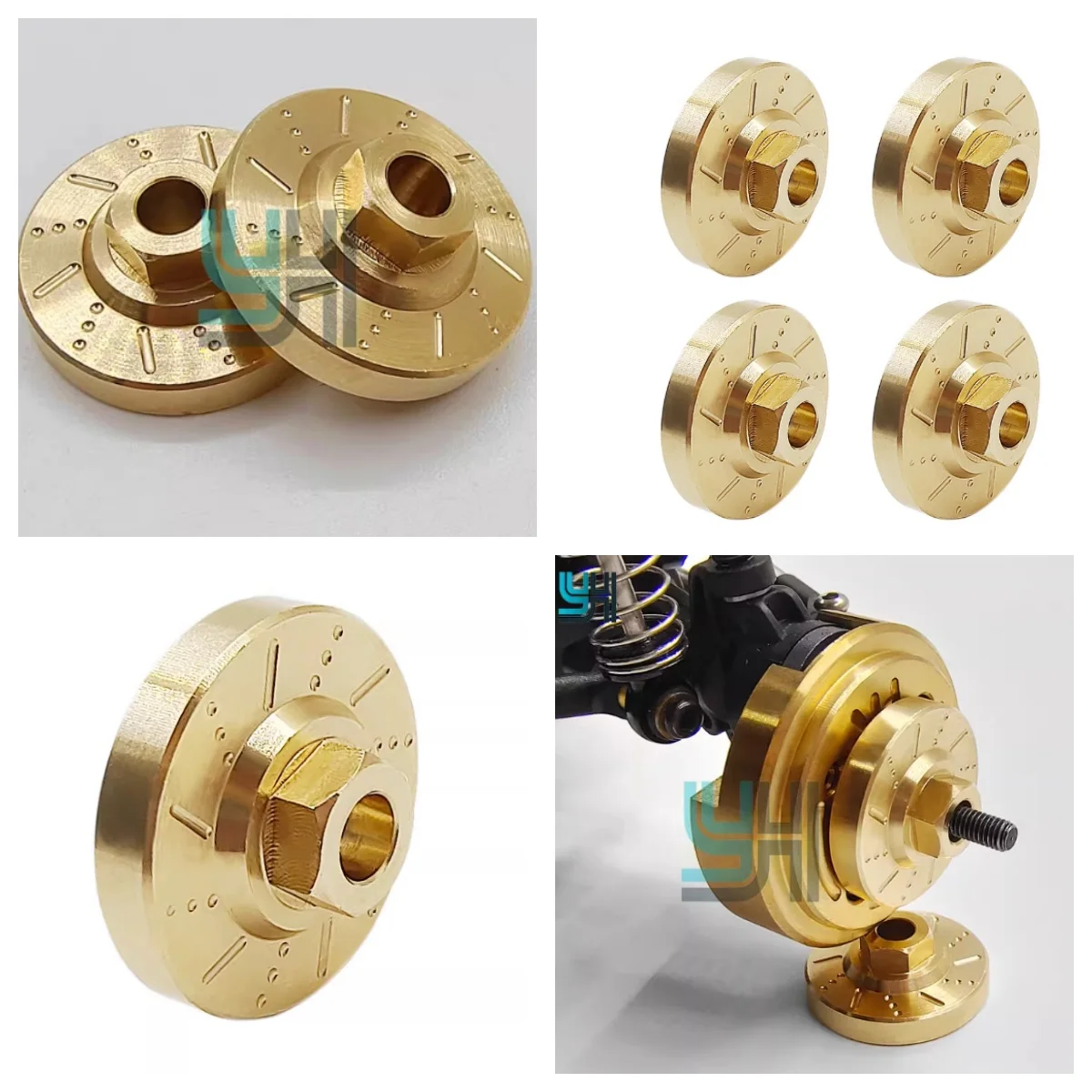 

FMS FCX18 new Land Patrol LC80 RC FCX24 Xiaofen remote control climbing vehicle metal parts, brass with coupling parts