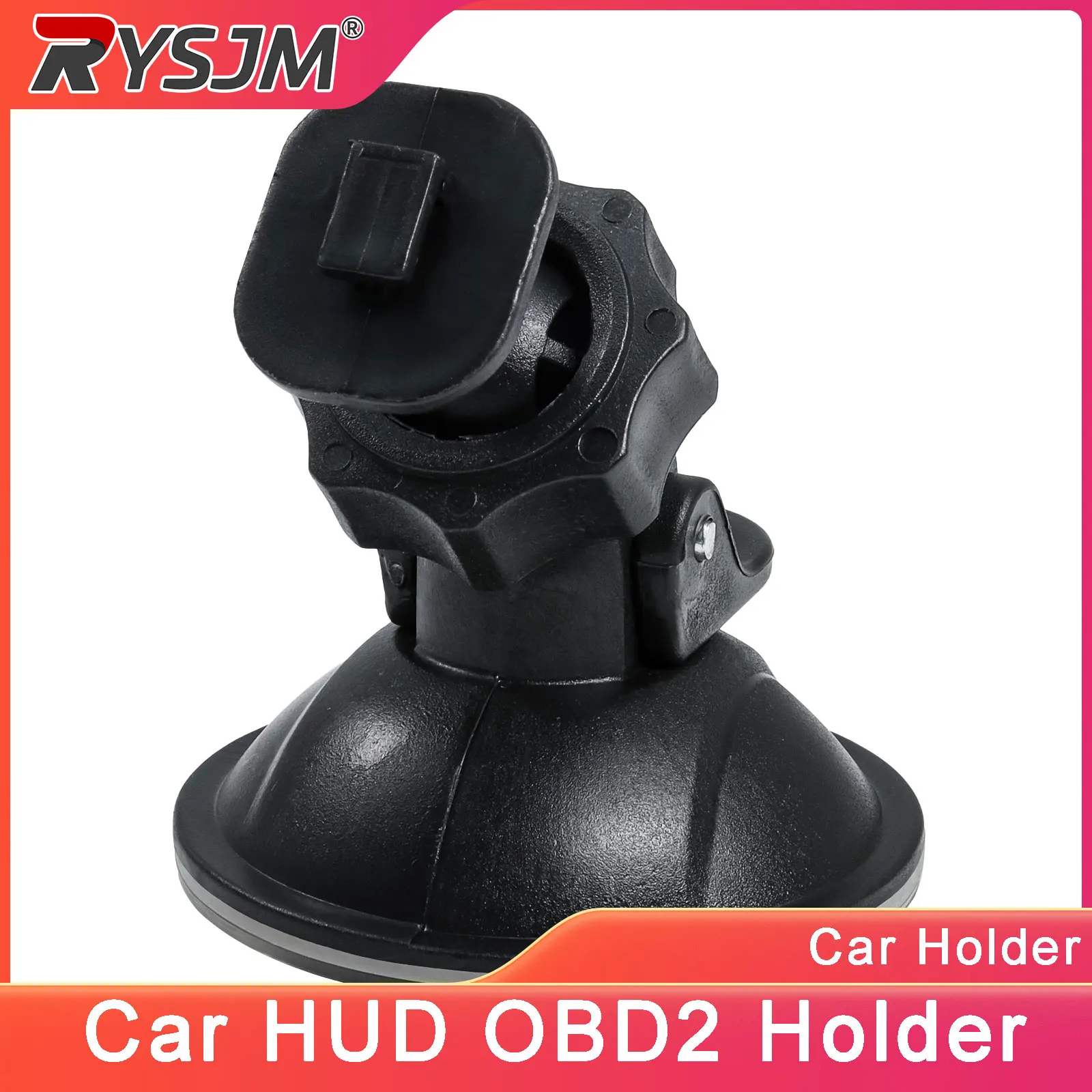 Universal Car HUD 360 Degree Rotating Suction Cup Bracket Head Up Display Holder Car Accessories