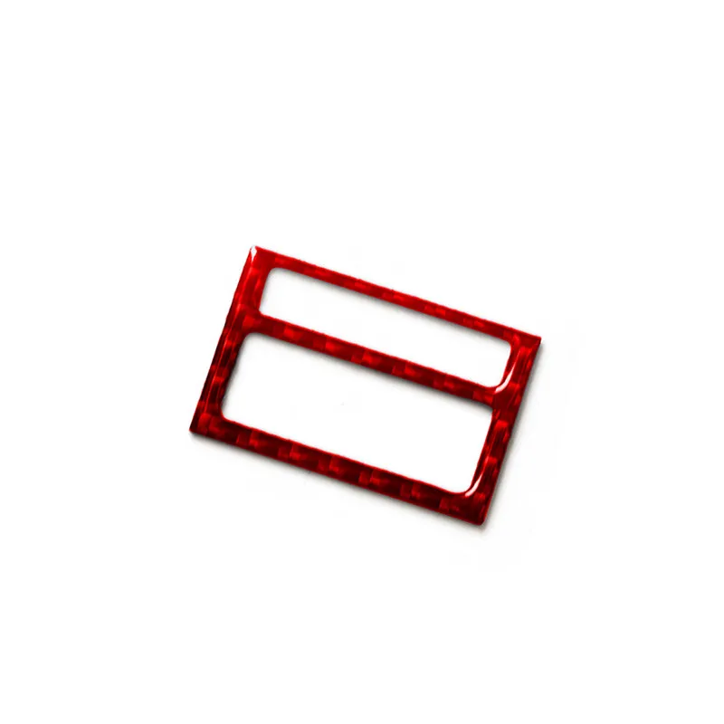 Accessori decorativi interni auto per Toyota Camry 2007 2008 2009 2010 2011 adesivi cornice pulsante luce aerea in fibra di carbonio