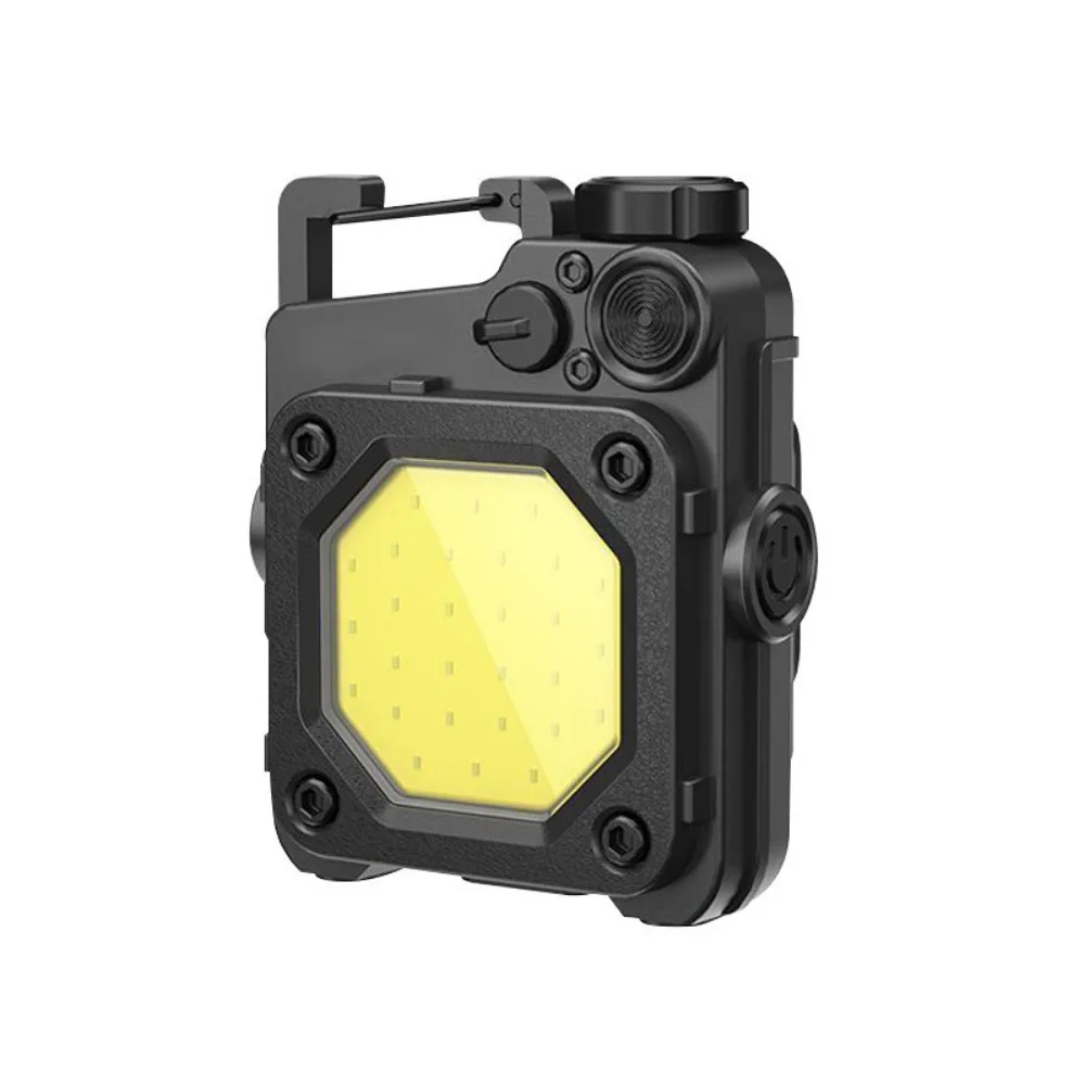 

Super Bright Mini Keychain Flashlight 6 Gears Adjustable Hidden Screwdriver Strong Light Flashlight with Tail Magnet