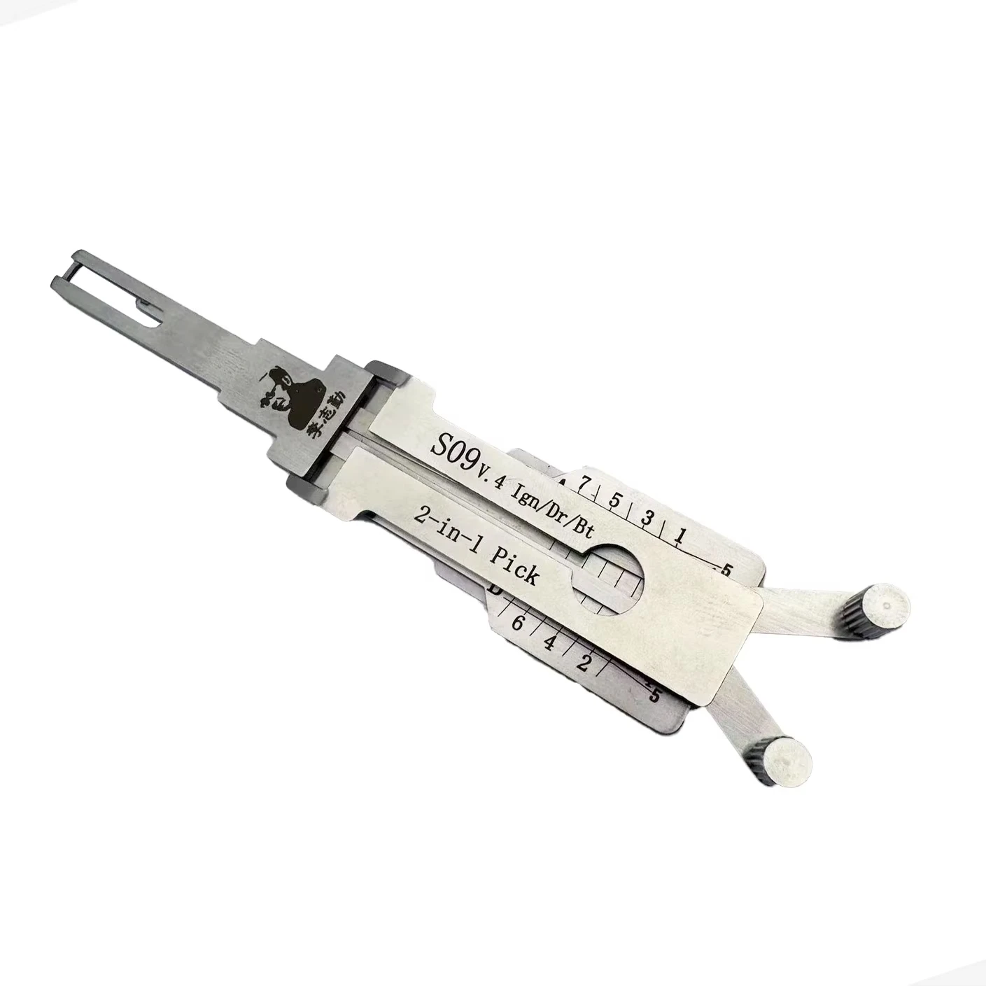 S09 V4 Lishi 2-in-1 für Hyundai Kia Neueste Modelle Schlossöffner Decoder Kfz-Schlüsseldienst-Werkzeuge Auto-Bypass-Werkzeuge – Detail 3