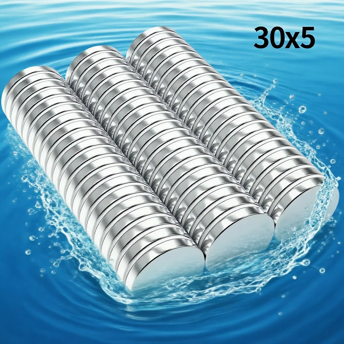 

30x5mm teacher magnets for classroom, meeting & whiteboard, non-marking fixing, for teachers: organize notes, fix stuff & tidy