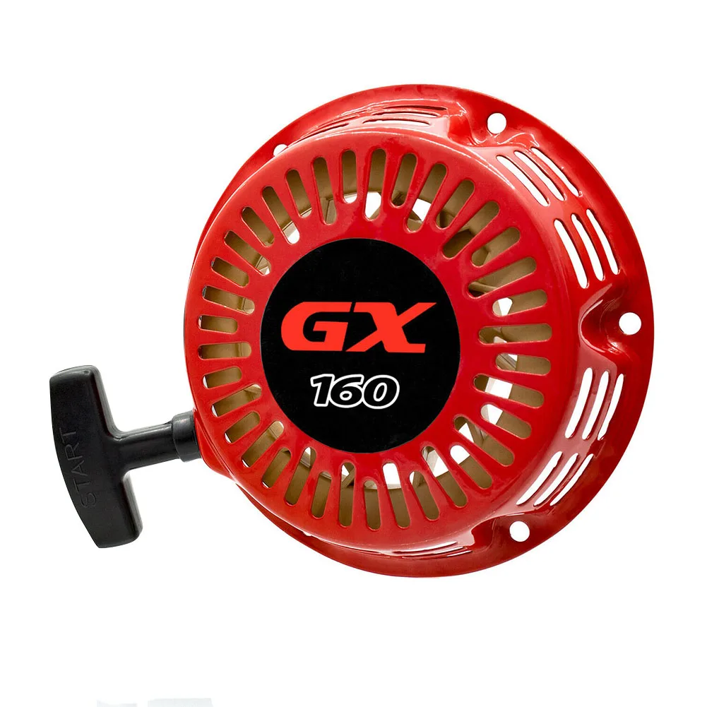 Pull Start Starter Recoil Copo 4hp 5.5hp 6.5hp para Honda Gx120 Gx160 Gx168 Gx200 Gerador Motores Cortador de Grama Peças 1pc
